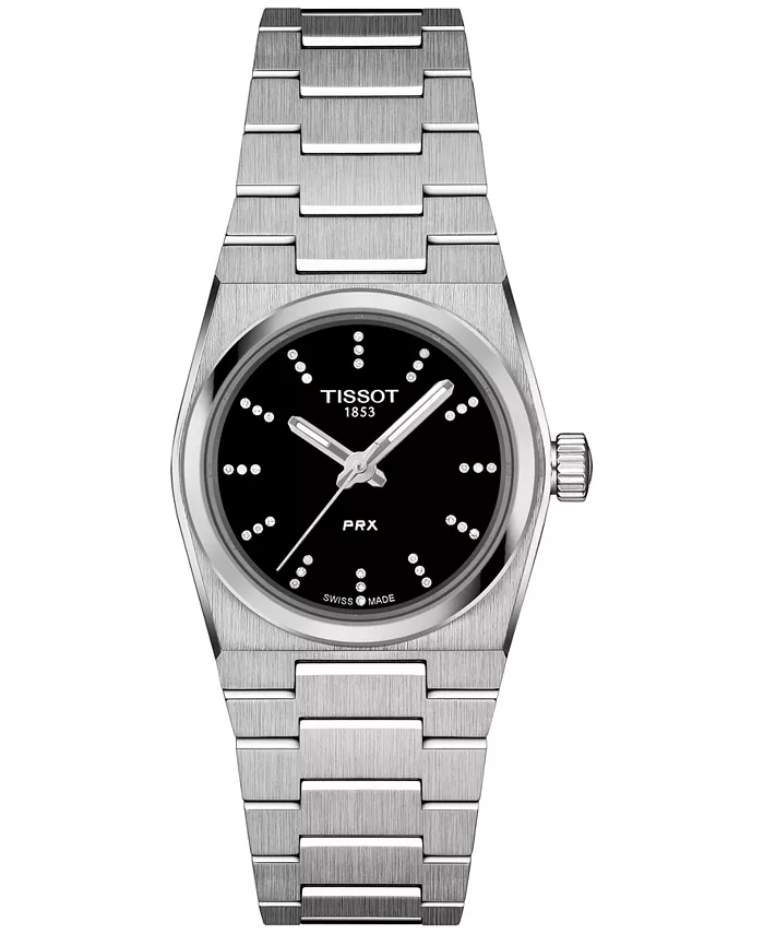 

Женские часы Swiss PRX Diamond (1/20 ct. t.w.) из нержавеющей стали с браслетом, 25 мм Tissot