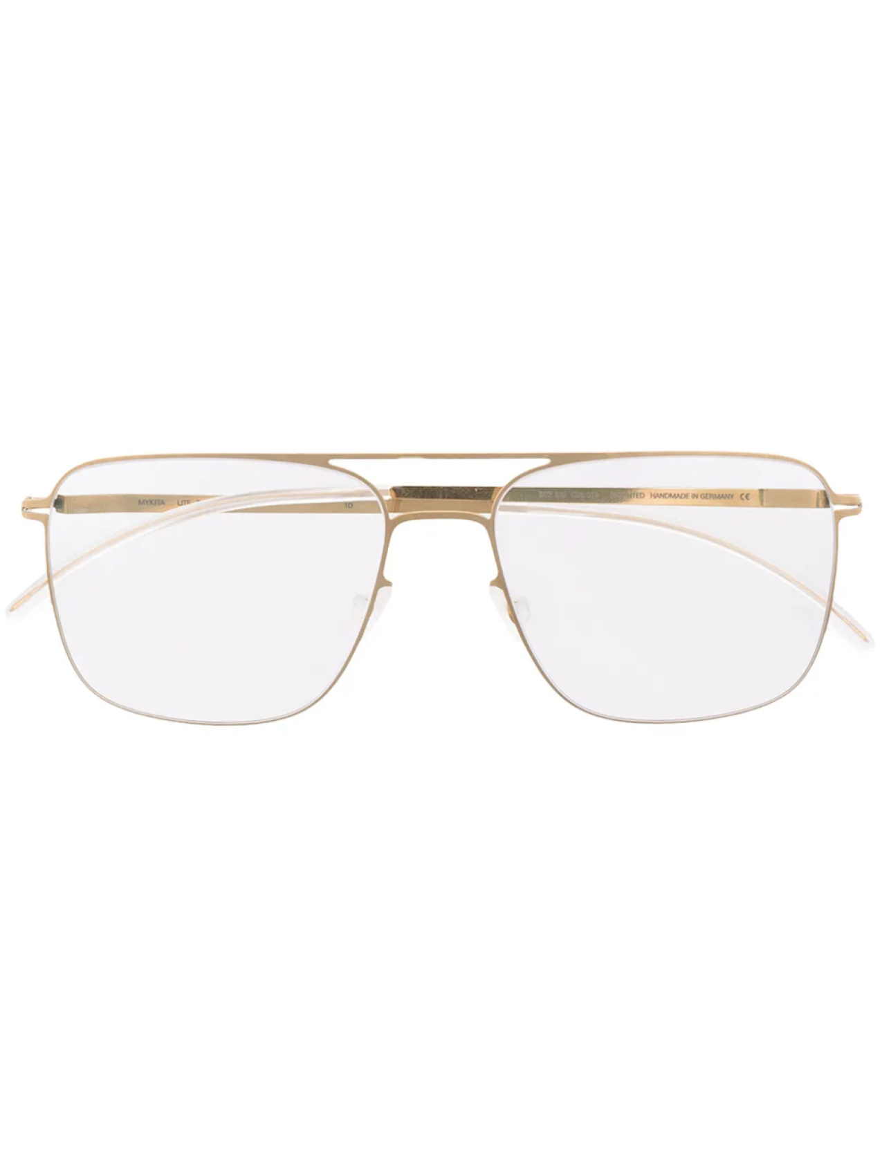 

Mykita очки в квадратной оправе, золотой