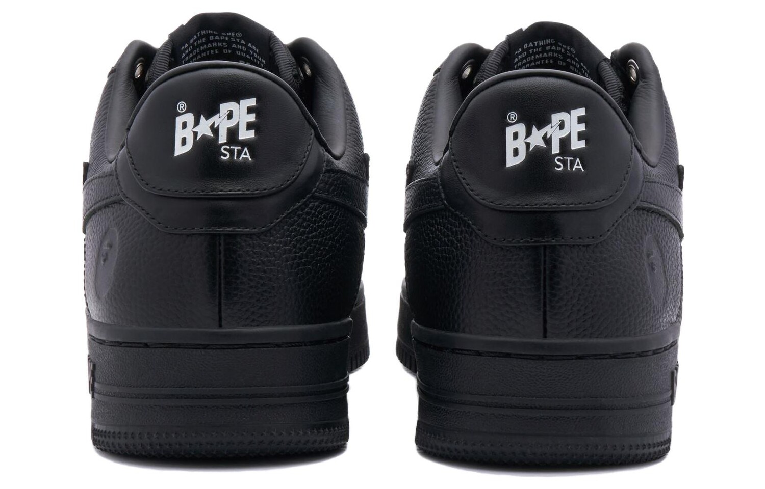 A BATHING APE Купающаяся обезьяна Bapesta OVO White, Черный — фото 3