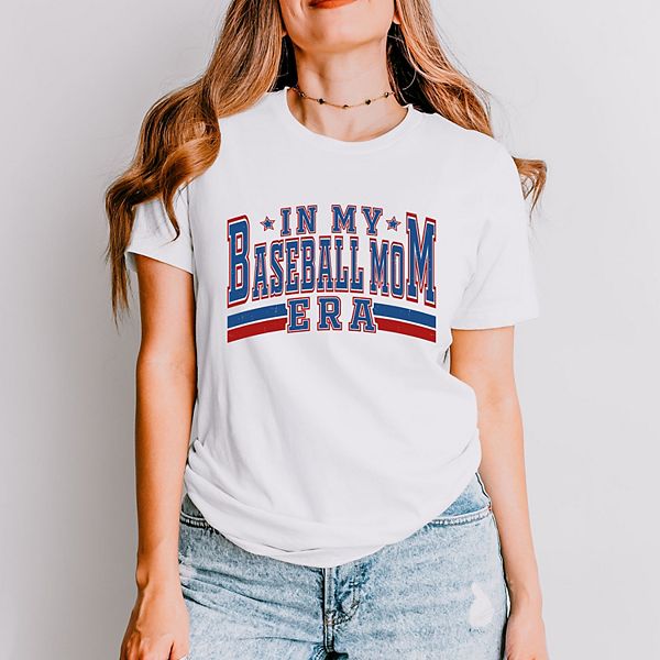 

Футболка с коротким рукавом In my baseball mom era Simply Sage Market, White, Белый, Футболка с коротким рукавом In my baseball mom era Simply Sage Market, White