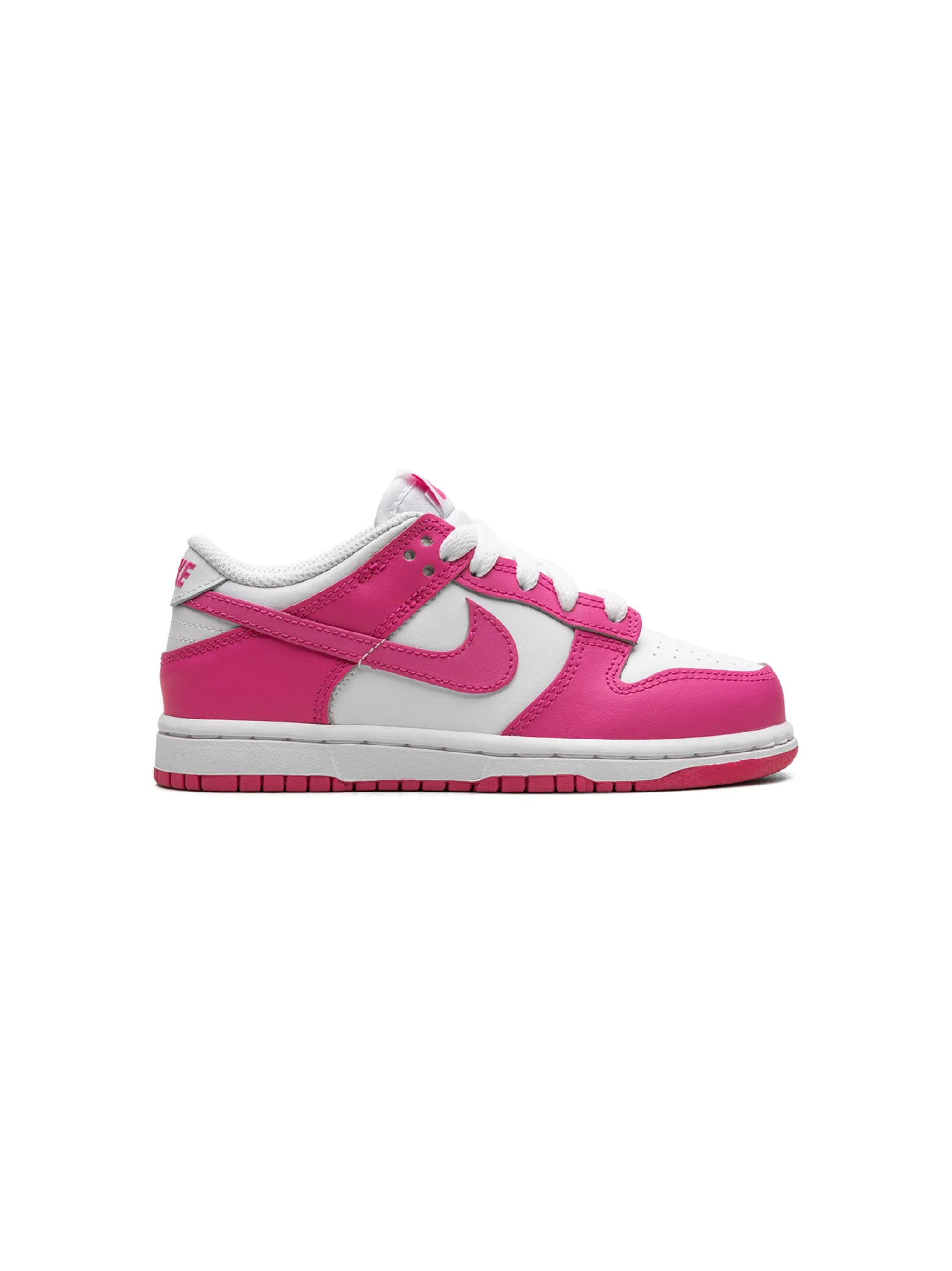 Кроссовки Dunk Low Laser Fuchsia Nike Kids, розовый — фото 2