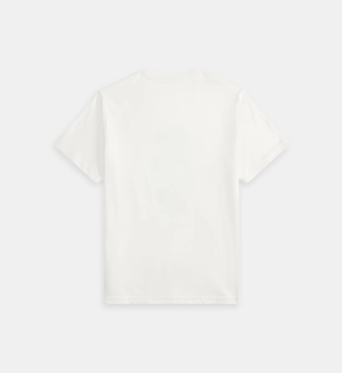 Прямой футболка с фирменным принтом POLO RALPH LAUREN, белый — фото 2