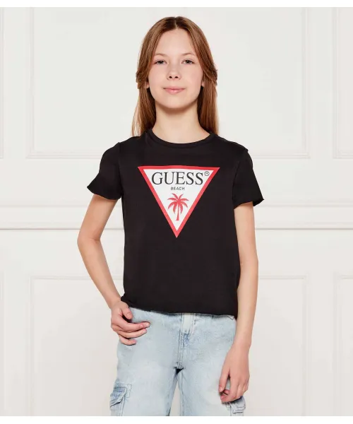 

Футболка Regular fit Guess, черный