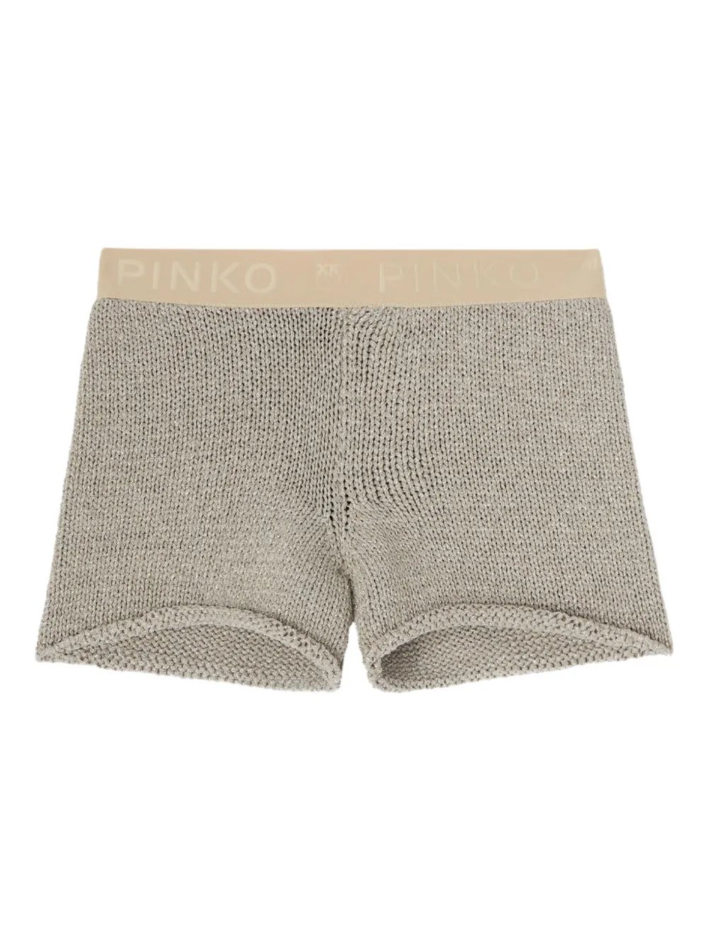 

Шорты в технике кроше PINKO, нейтральный