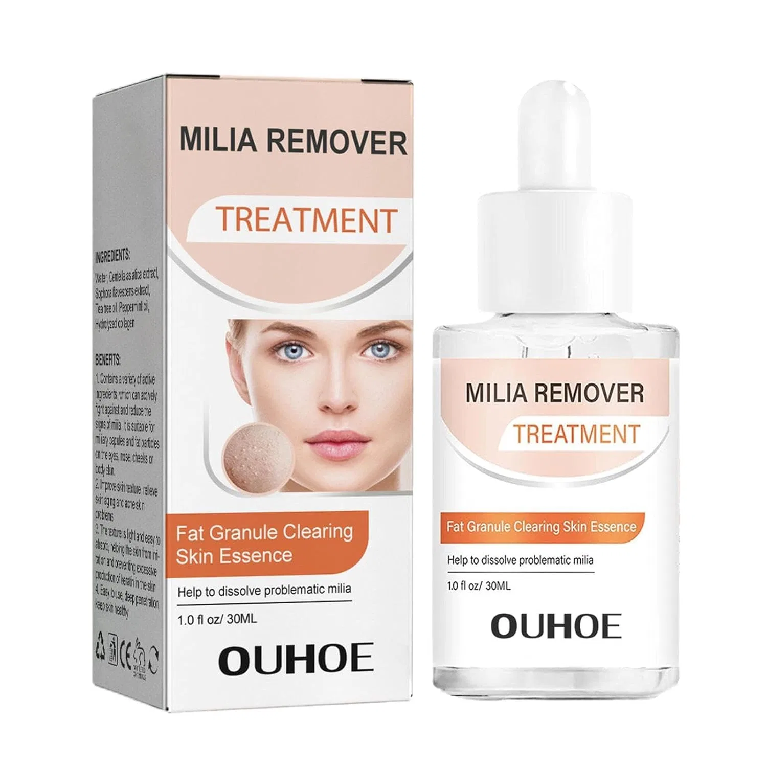 Увлажняющая эссенция для удаления милиумов 30 мл Cushangty, 30 Ml X 5