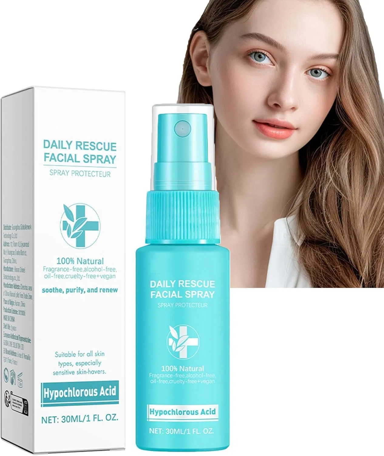 Тоник — Спрей- Skin Renew с хлорноватистой кислотой, . Generisch, 1 Pc