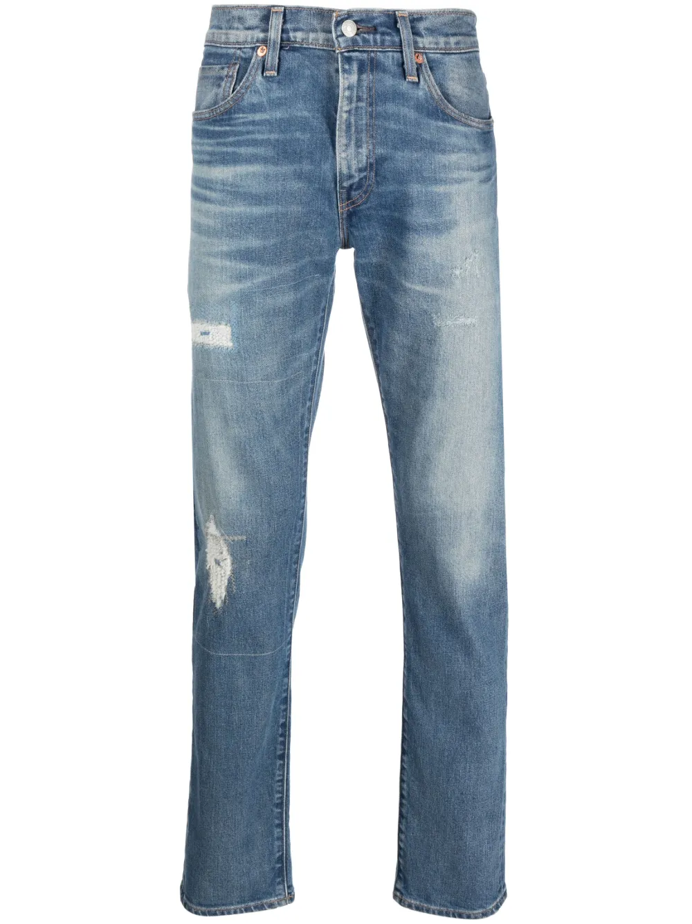 

Прямые джинсы средней посадки Levi's, синий