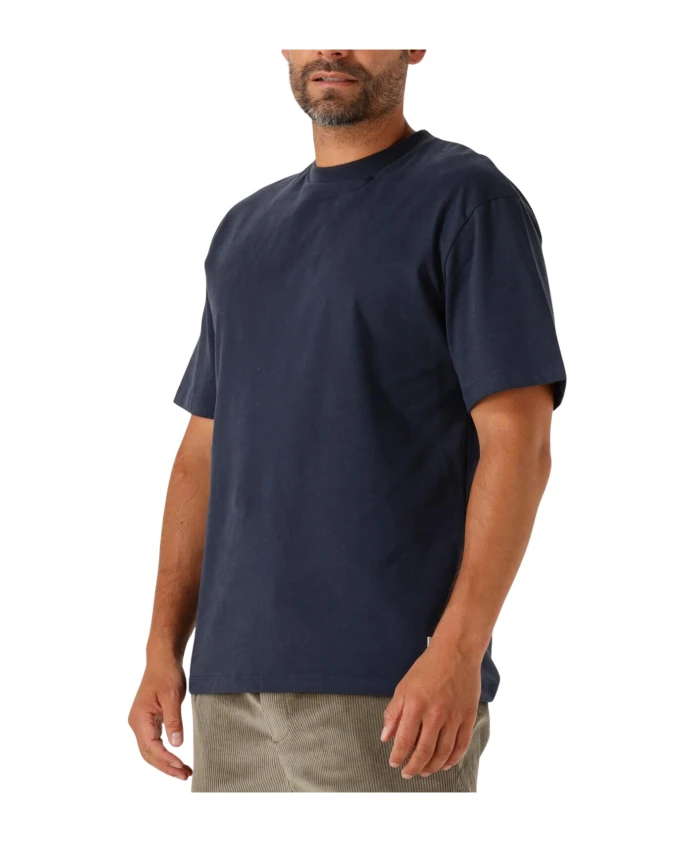 

Мужские поло и футболки темно-синего цвета The Goodpeople, синий