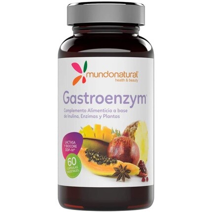 

Нутрикосметика - Mundo Natu Gastroenzym 60 капсул