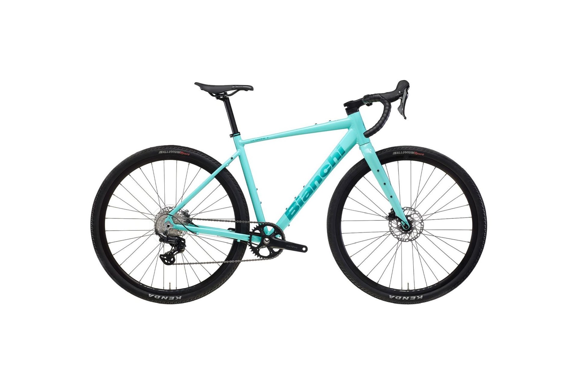 

Гравийный велосипед Bianchi Via nirone 7 disc - grx610 - 28 дюймов - diamant - 2026, blau | rl / ck16 / ck metallic / full glossy