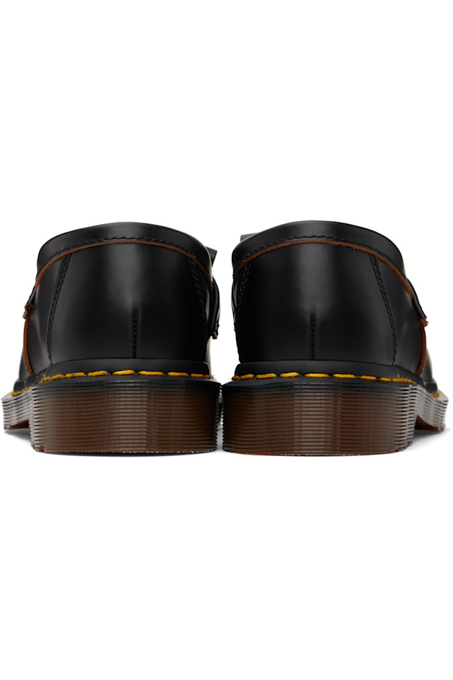 Adrian made in England кожаные лоферы с кисточками Quilon Dr. Martens, черный — фото 2