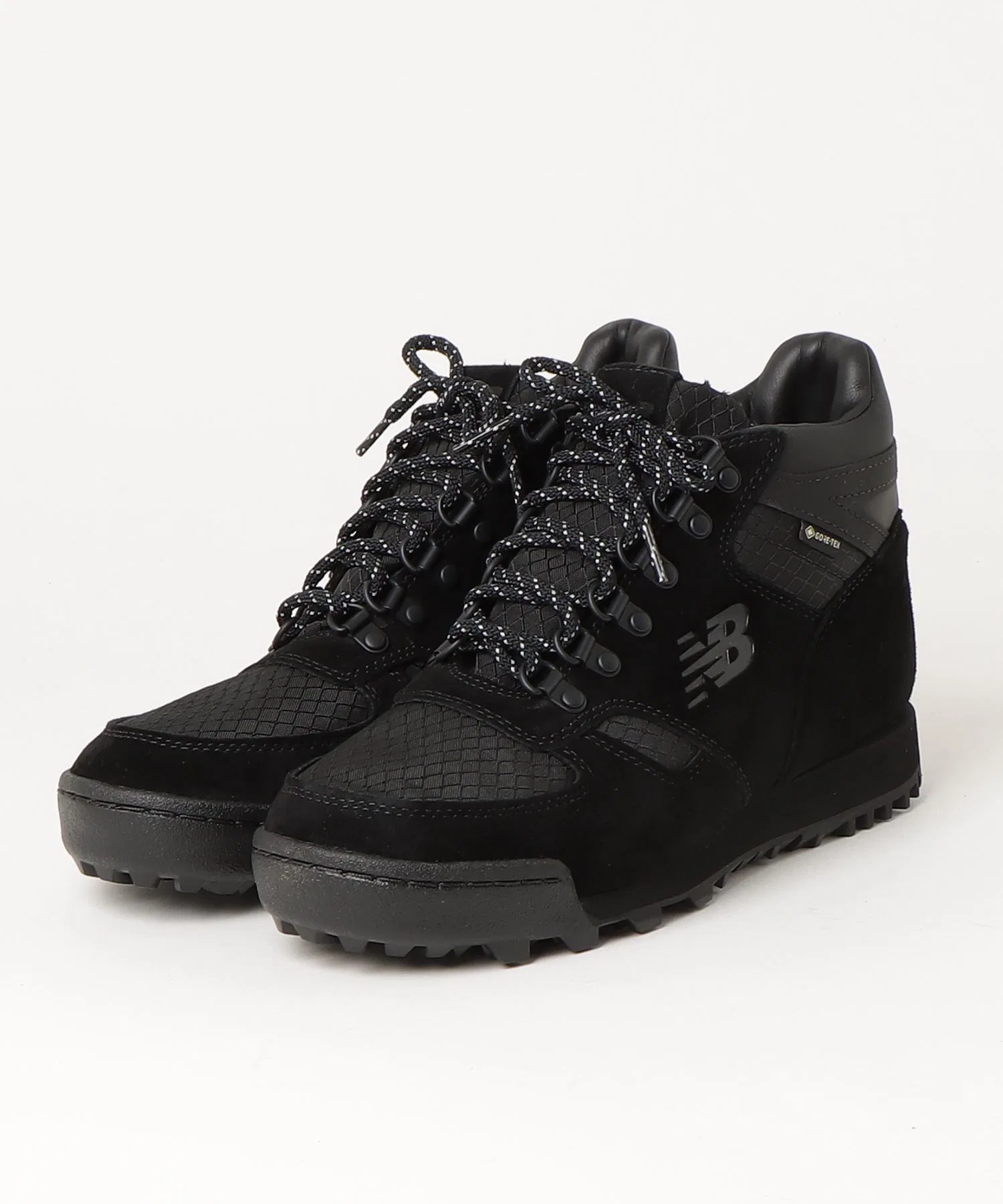 Мужские кроссовки New Balance URAINX BB из кожи чёрного цвета — фото 3