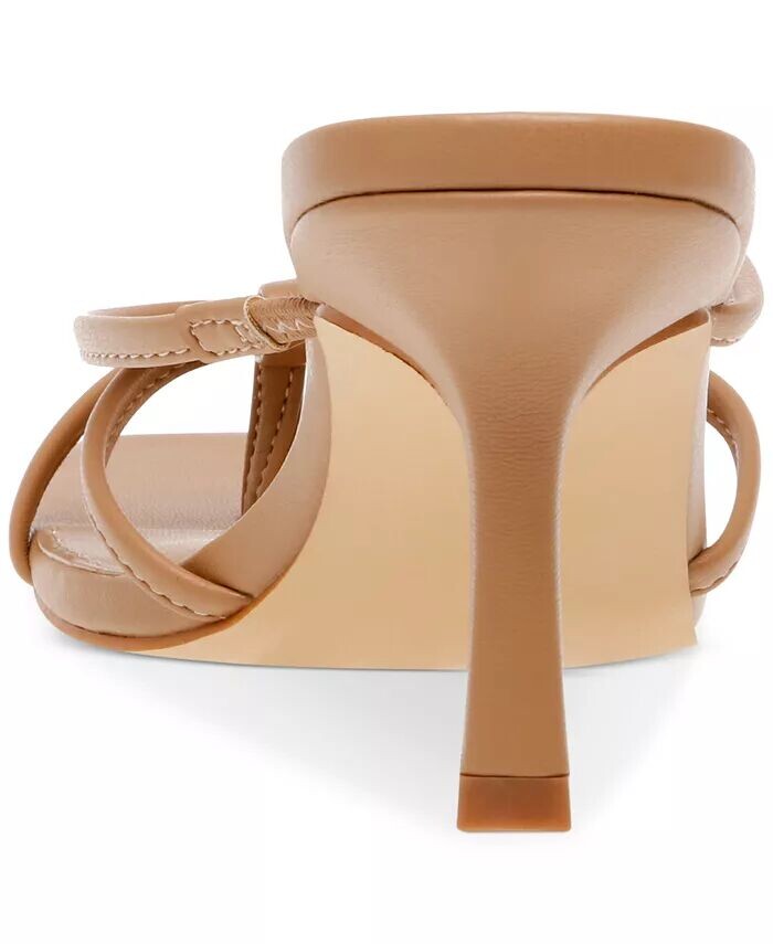 Женские босоножки Zini Strappy Kitten Heel Dress Sandals DV Dolce Vita, коричневый — фото 3