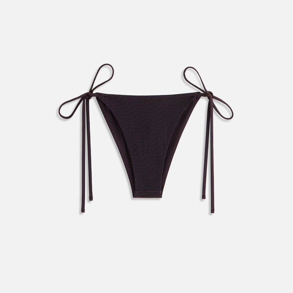 

Низ бикини Kith Women Tova Monogram Wave Tie Bottom, цвет Nouveau