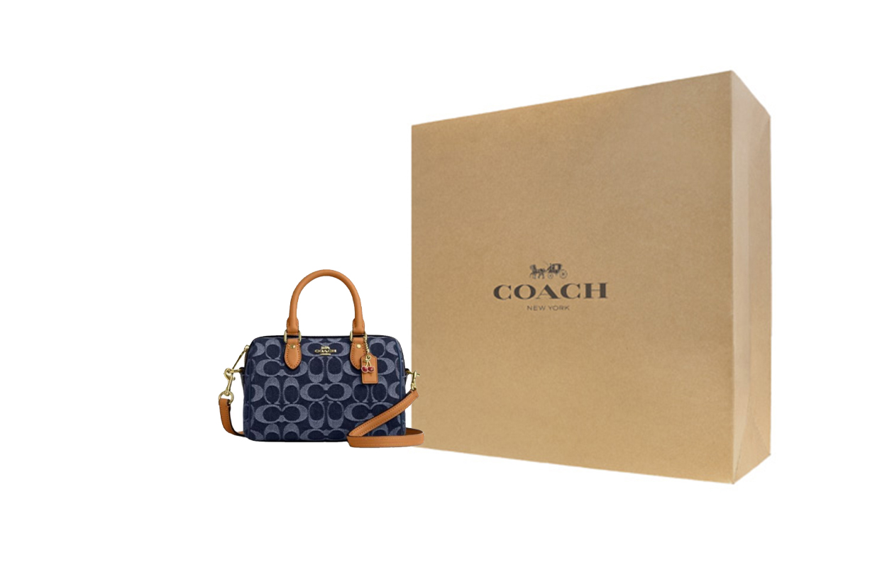 

COACH Рюкзак из джисовой ткани мини женский через плечо