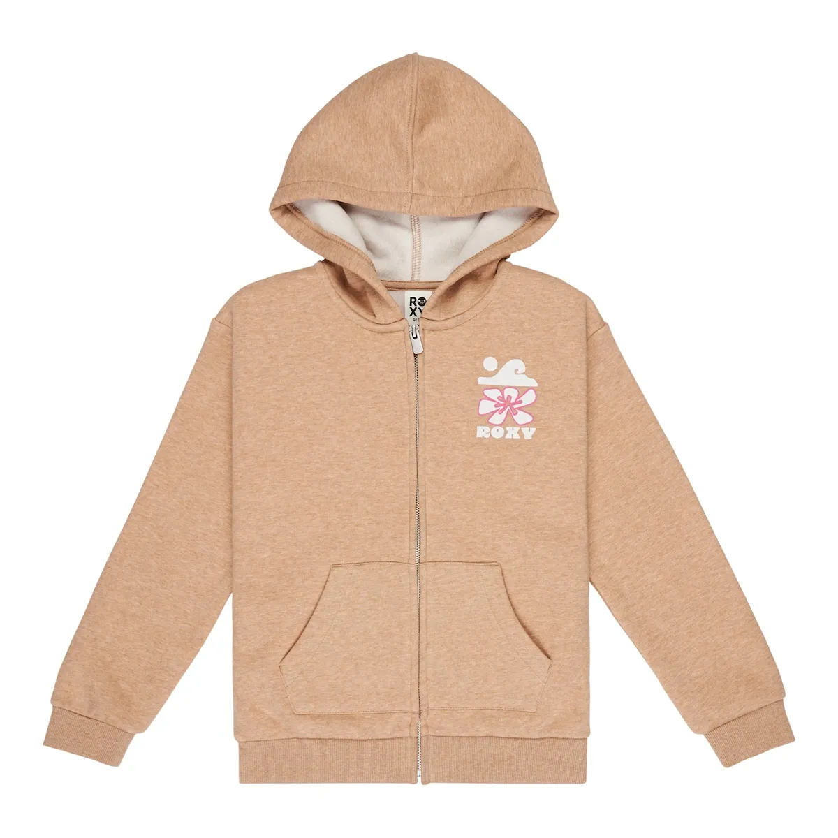 

Детская толстовка на молнии Surf Feeling Roxy, бежевый