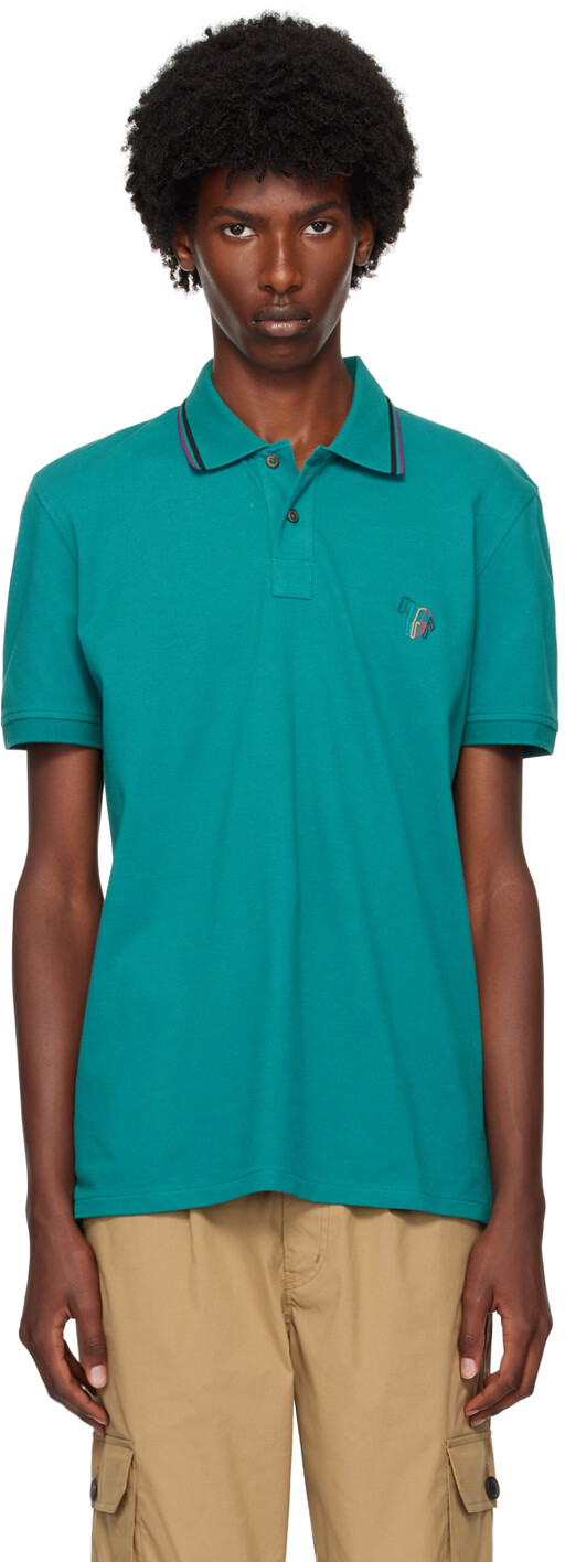 

Зебра Поло PS by Paul Smith, Green