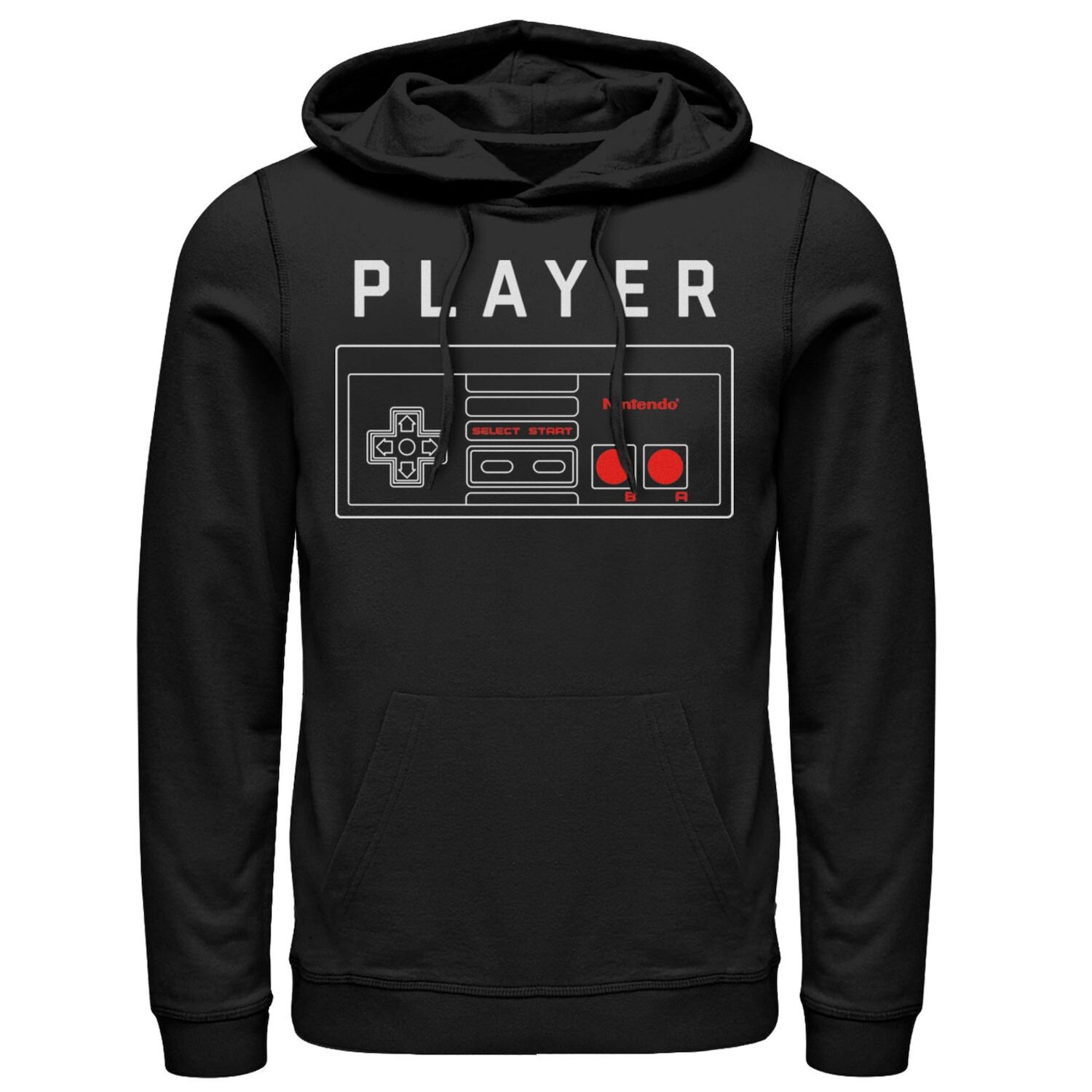 

Мужская толстовка с капюшоном для игроков Nintendo Player Licensed Character