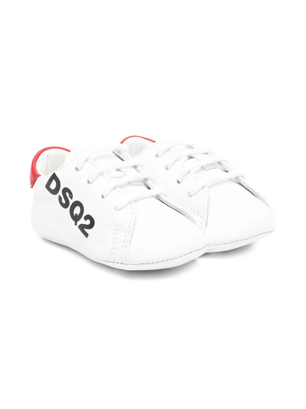 

Пинетки с логотипом DSQUARED2 KIDS, белый