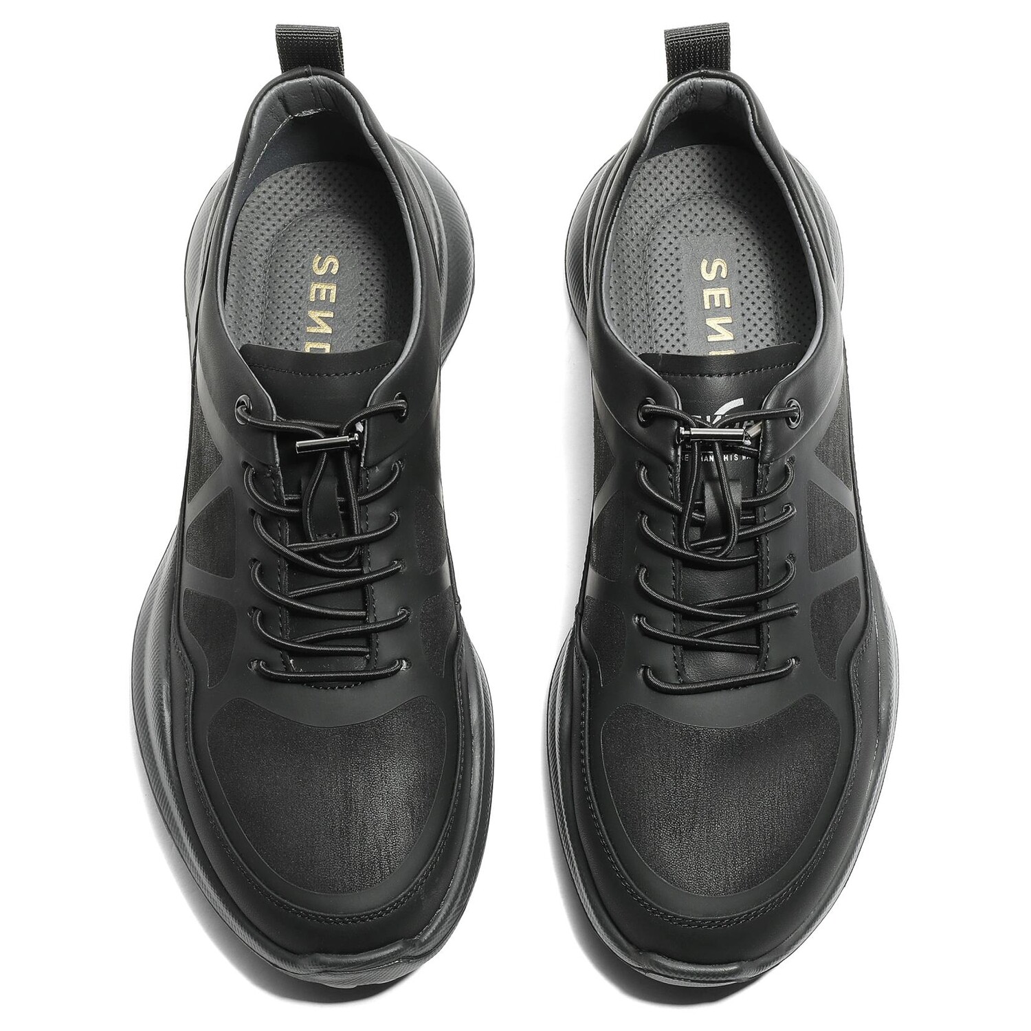Кроссовки мужские Lifestyle Shoes Men Low-Top Senda, черный — фото 4