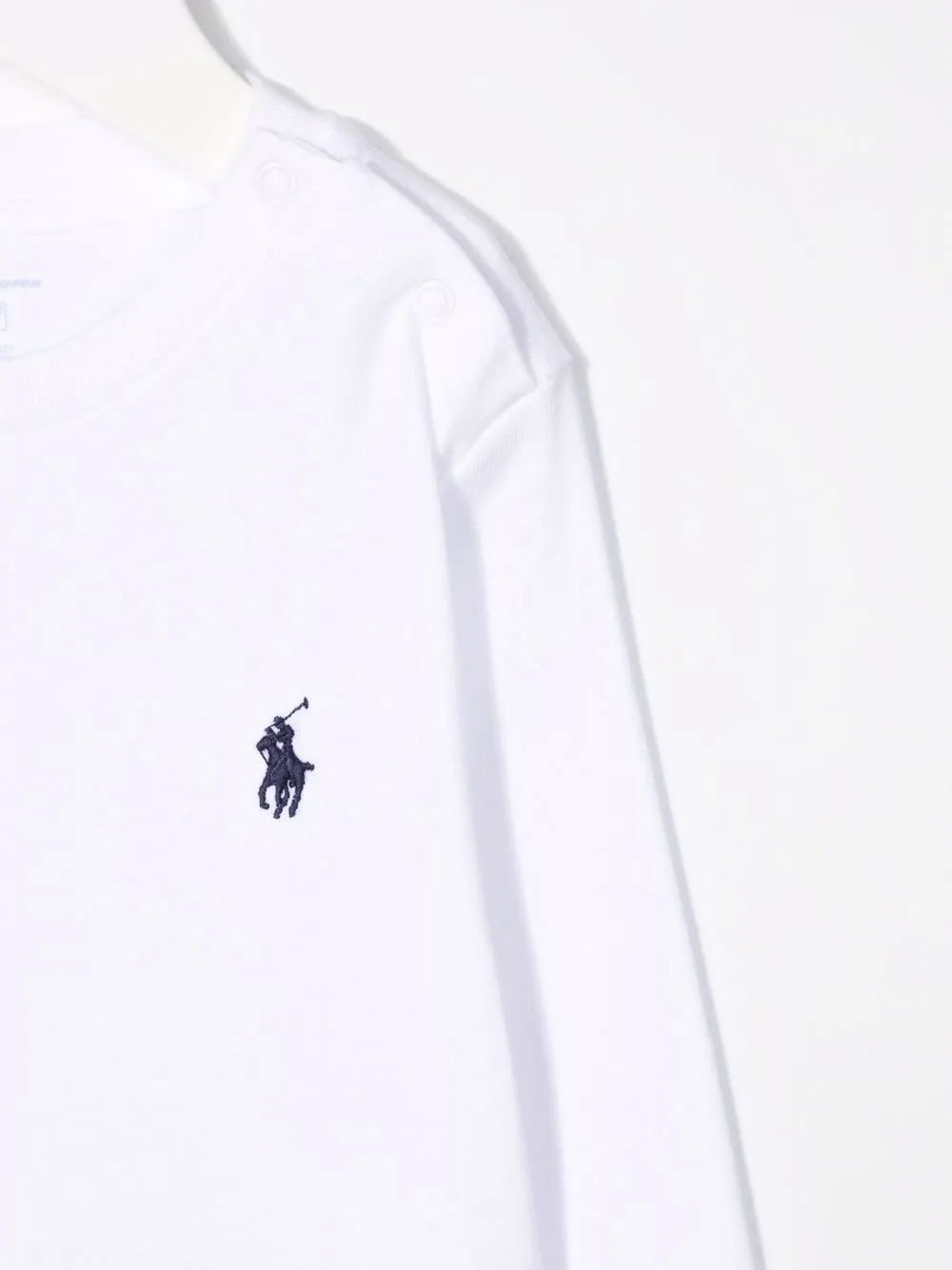 Футболка с вышивкой POLO RALPH LAUREN KIDS, белый — фото 3