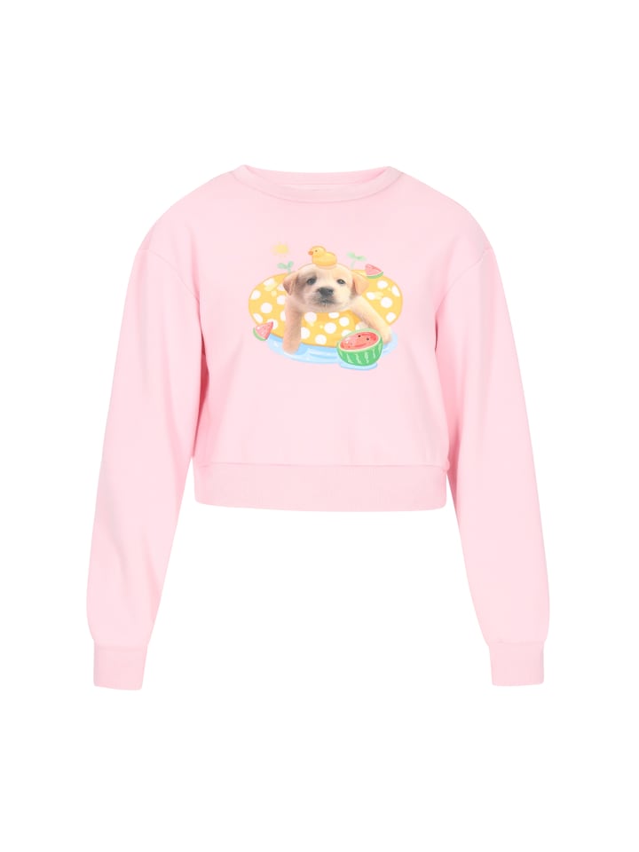 

MyMo Женская толстовка светло-розового цвета