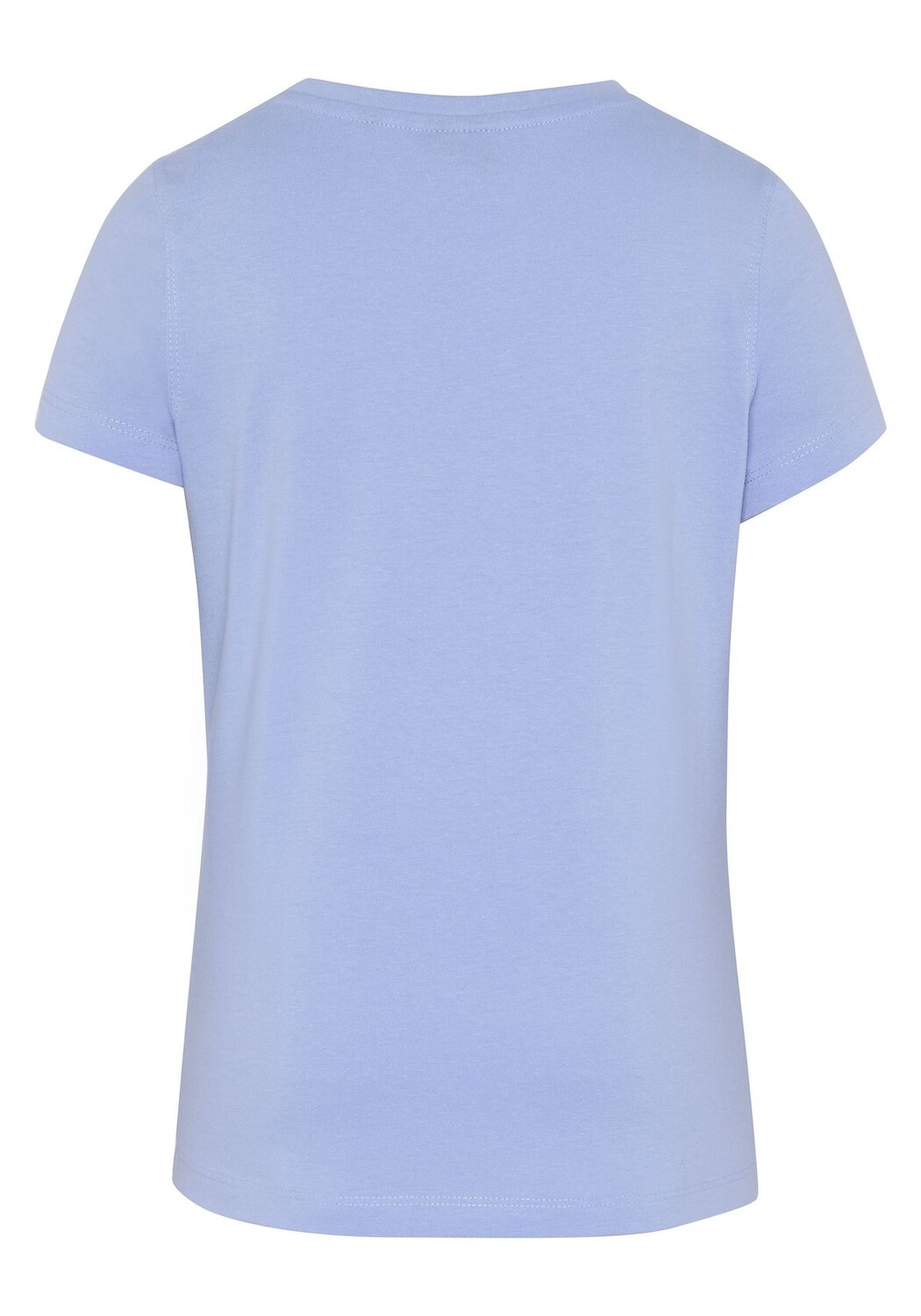 Футболка с блестящим принтом этикеток POLO SYLT, цвет Brunnera Blue — фото 2