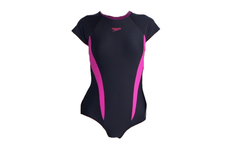 

Купальник сплошной женский Speedo, черный/фиолетовый/розовый