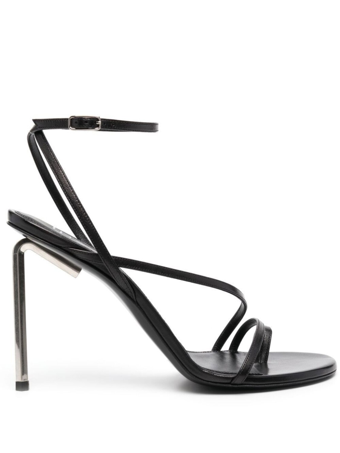 Off-White босоножки Allen 110 с ремешками, черный