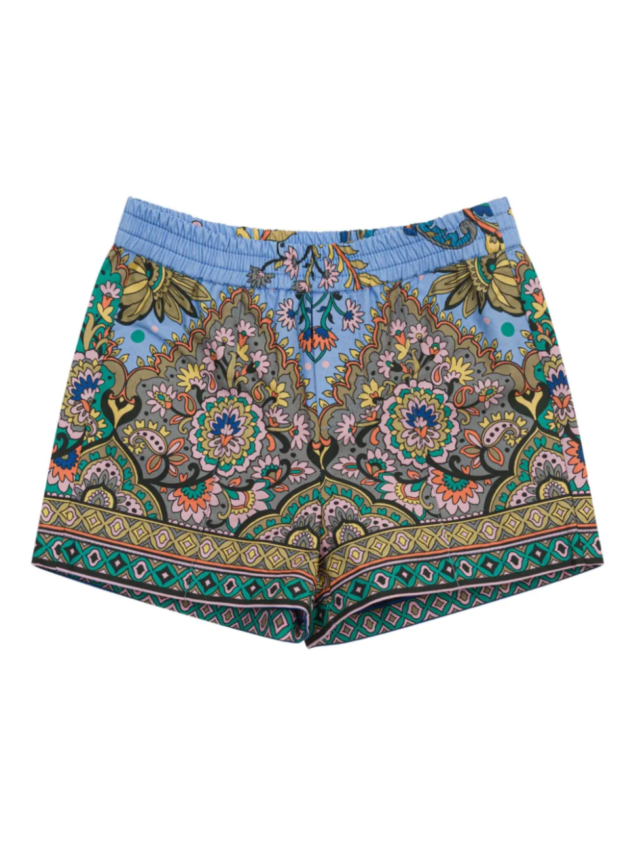 

Шорты из хлопка с графическим принтом ETRO KIDS, синий