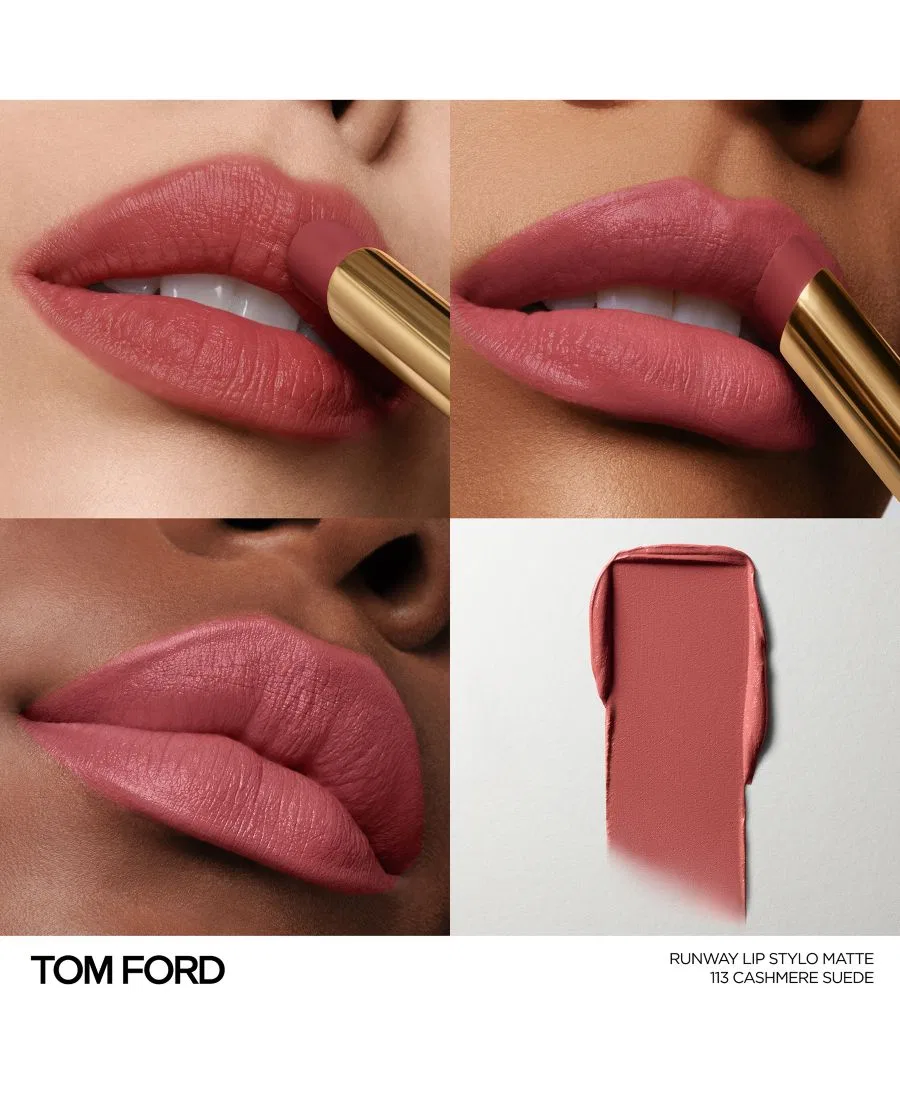 Матовая помада Runway Lip Stylo, 2 г Tom Ford, 113 cashmere suede — фото 3