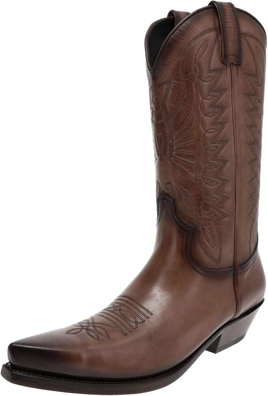 FB Fashion Boots Ботинки Mayura, унисекс, ботинки 1920 Cuero в стиле вестерн, ковбойские сапоги, кожаные ботинки коричневого цвета