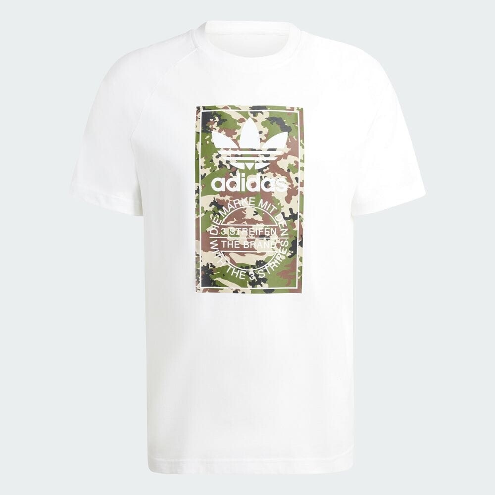 

Футболка Adidas Camo Tongue T-Shirt, белый