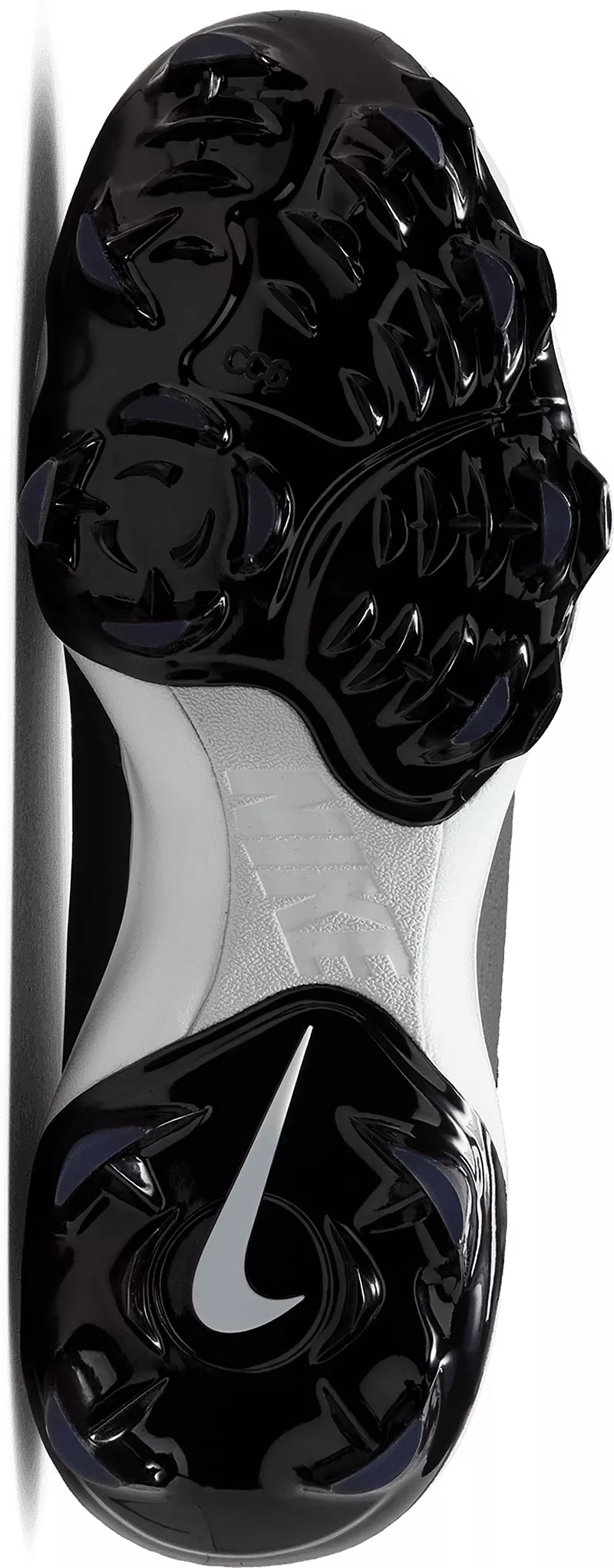 Женские софтбольные бутсы для софтбола Nike Hyperdiamond 4 Pro MCS, цвет Black/White/Platinum — фото 3
