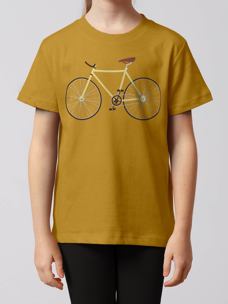 Рубашка watabout.kids желтый Bike, желтый — фото 3