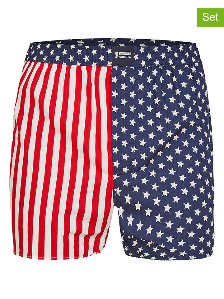 

Happy Shorts Комплект из 3 боксерских трусов разных цветов