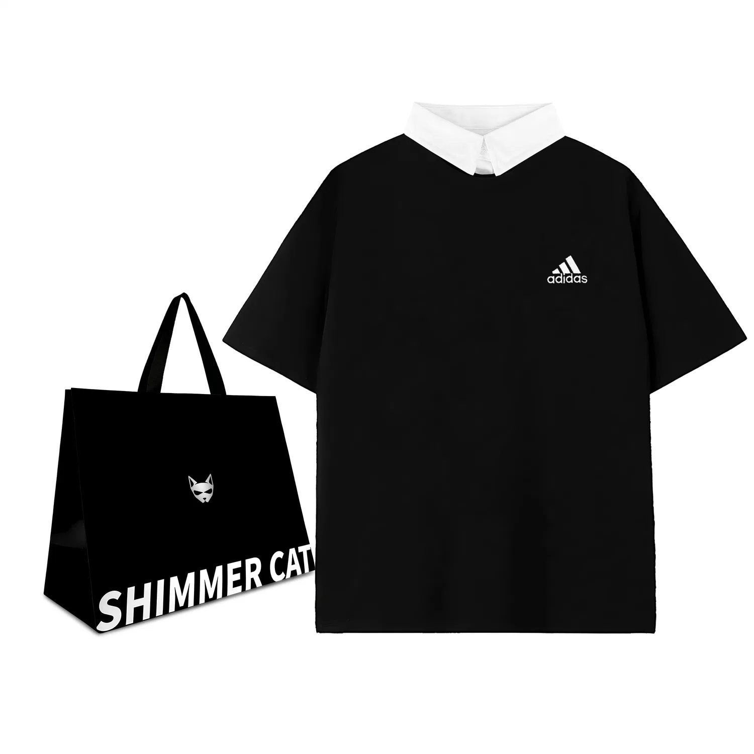 Футболка с логотипом Adidas MUST HAVES Exclusive-Black