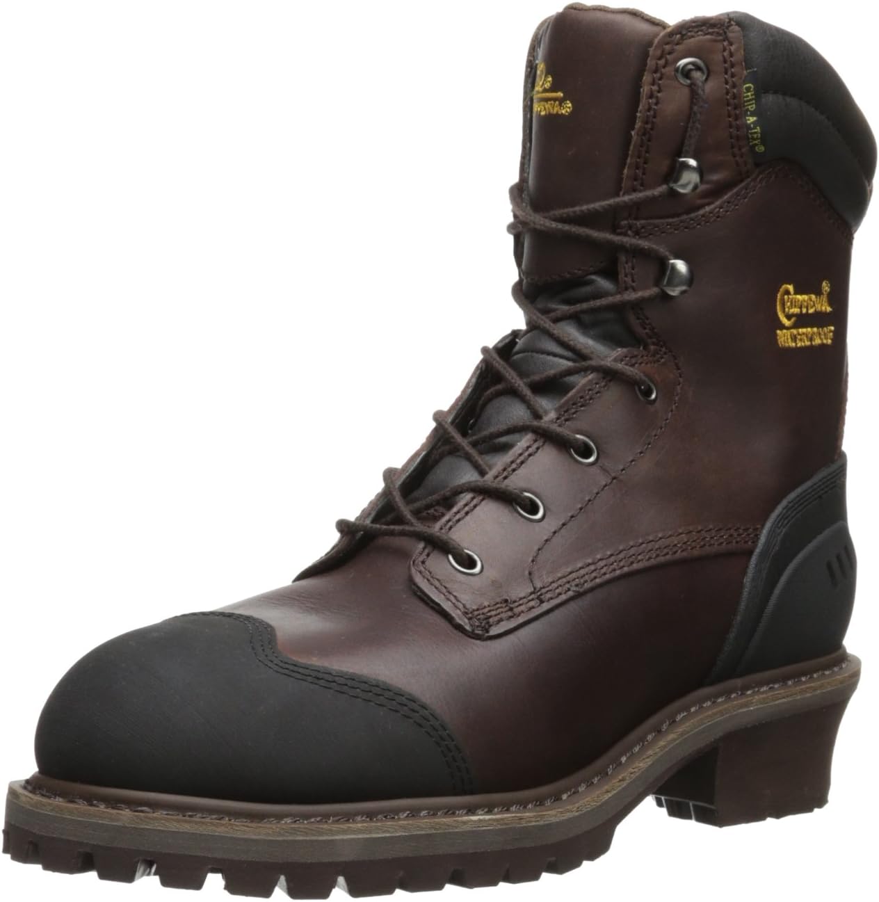 

Мужские черные водонепроницаемые утепленные сапоги Chippewa с резиновым носком