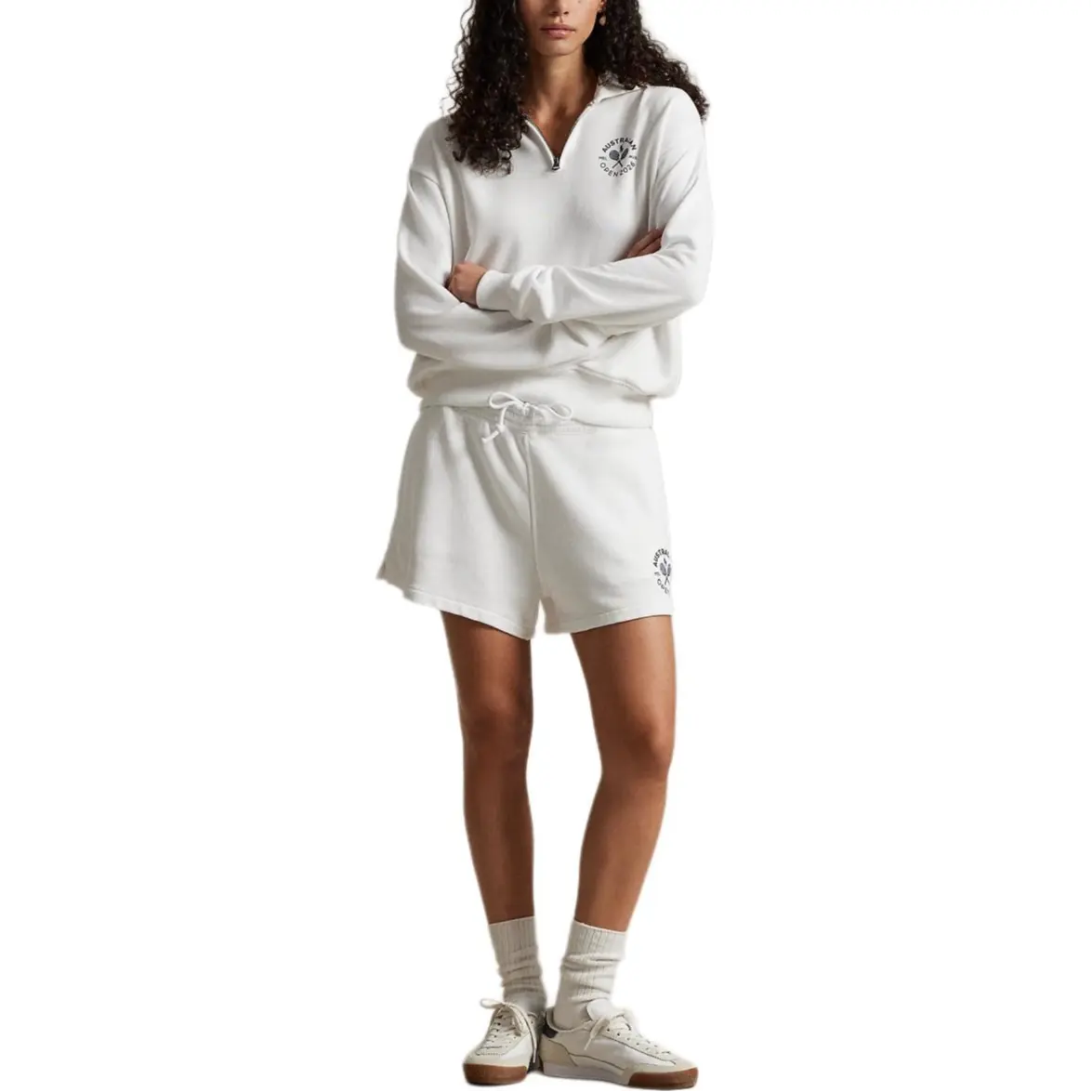 SS26 Casual Shorts Women's Polo Ralph Lauren, белый — фото 3