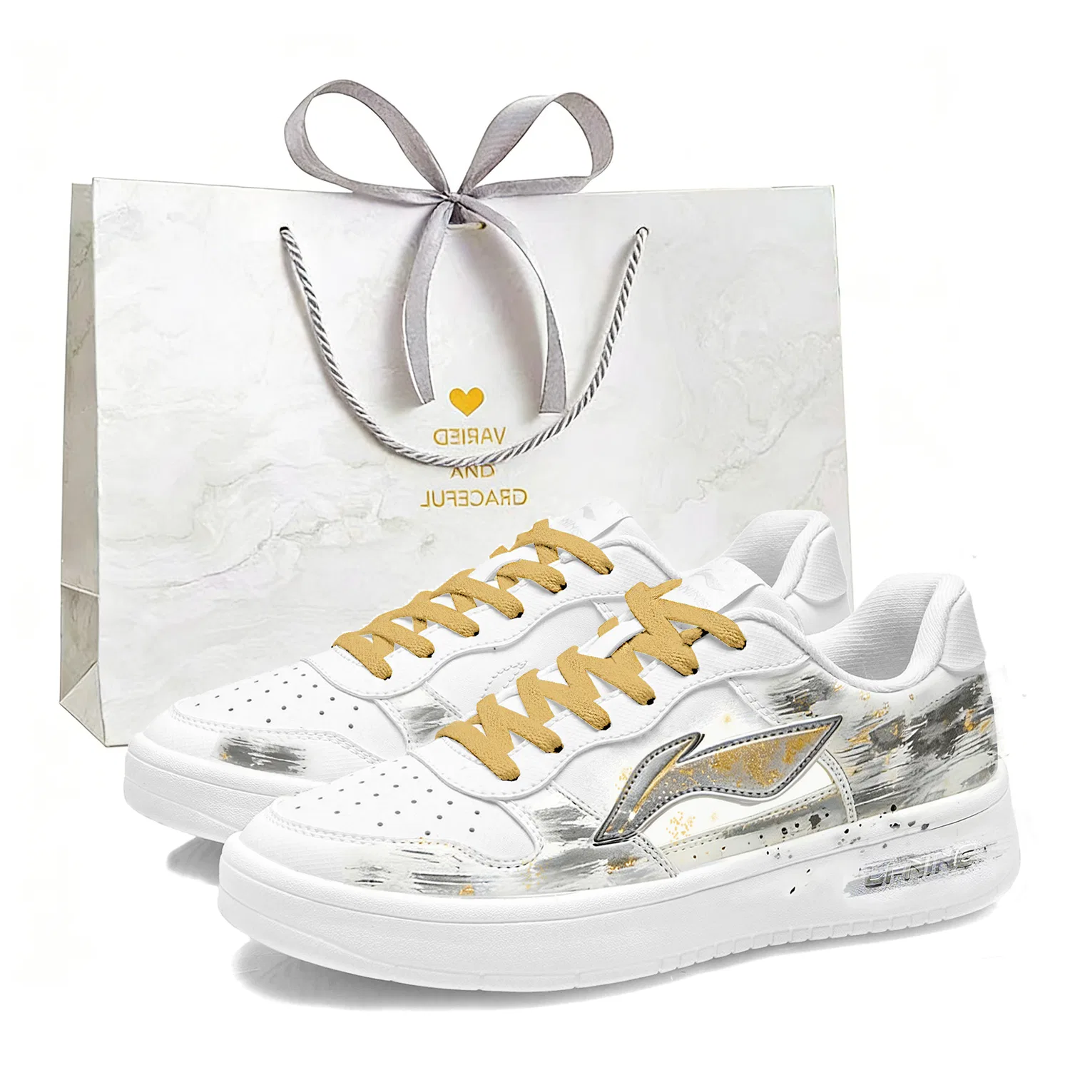 Кроссовки скейтбордические Li-Ning Floating Boat Cloud Ink Gilded