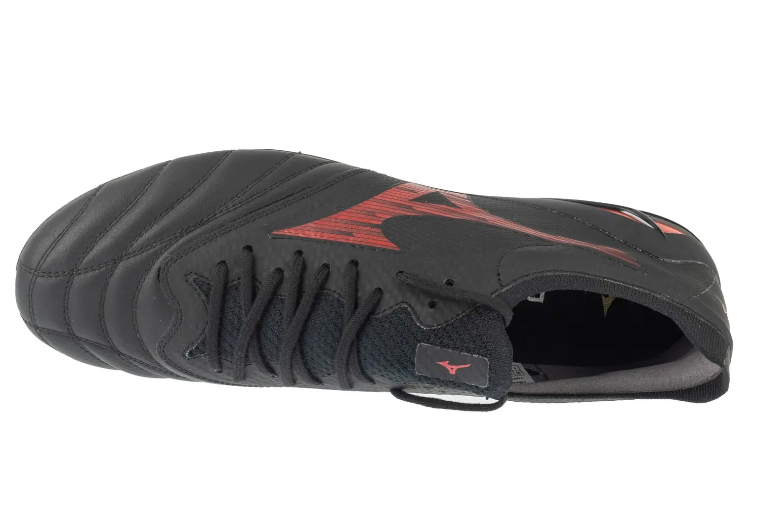 Бутсы кожаные Mizuno, черный — фото 3