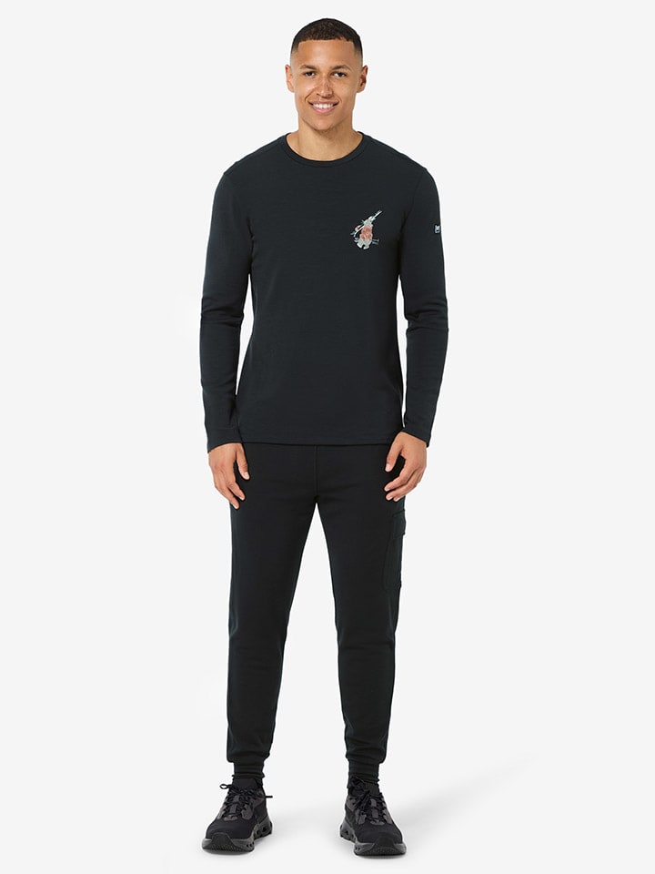 

Super.natural Футболка с длинными рукавами «Bunny Brush» черного цвета