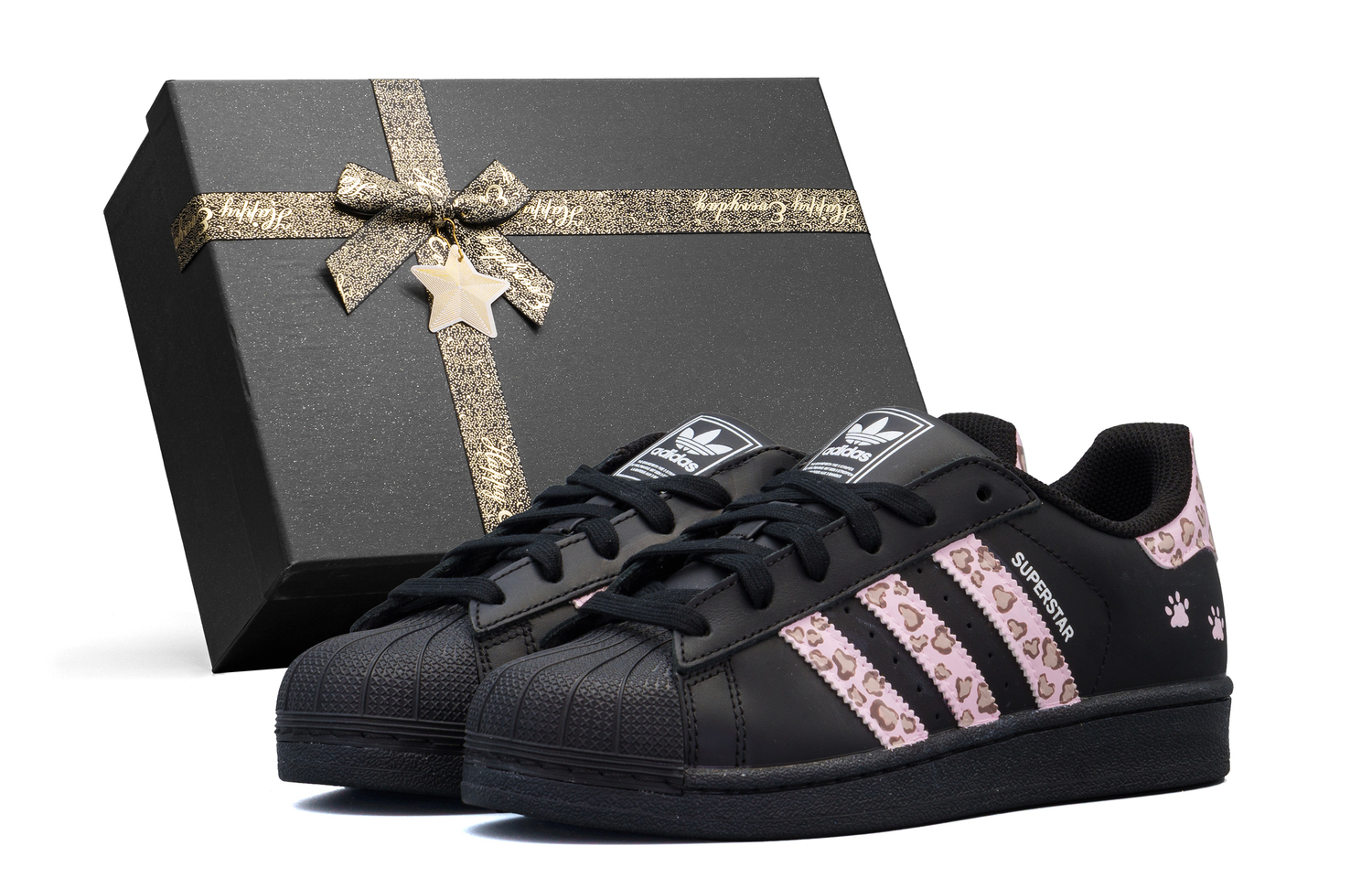 

Superstar 2 устойчивые к истиранию низкие кроссовки для скейтбординга унисекс white Adidas Originals, черный