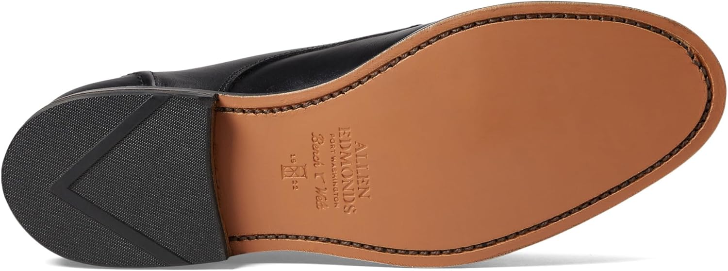 Мужские мокасины Allen Edmonds Raymond с передним швом, черный — фото 3