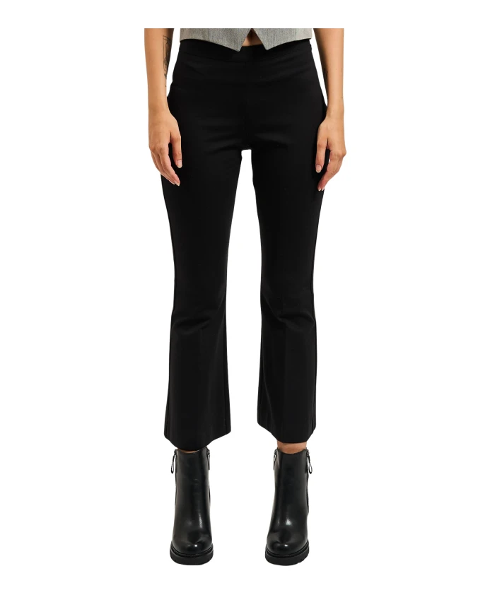 

Черные расклешенные брюки со складками Gaudi, черный