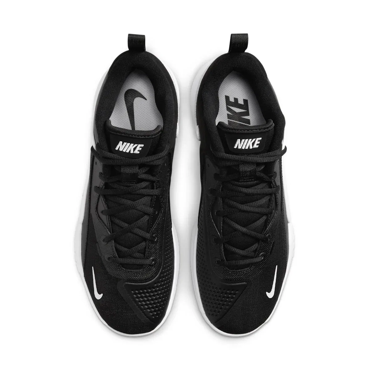 Мужские кроссовки HyperSet 2 для игры в помещении Nike, черный — фото 4