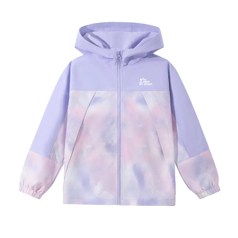 Детская софтшелл куртка PEAK Purple/PK White Mountain Silicone K фиолетовый