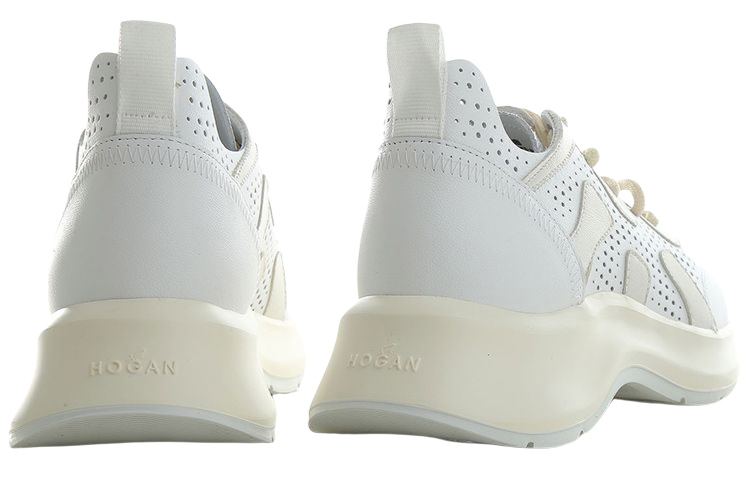 Ripple Shoes Устойчивые к истиранию Низкие Кроссовки Повседневные Женские Белый HOGAN — фото 4