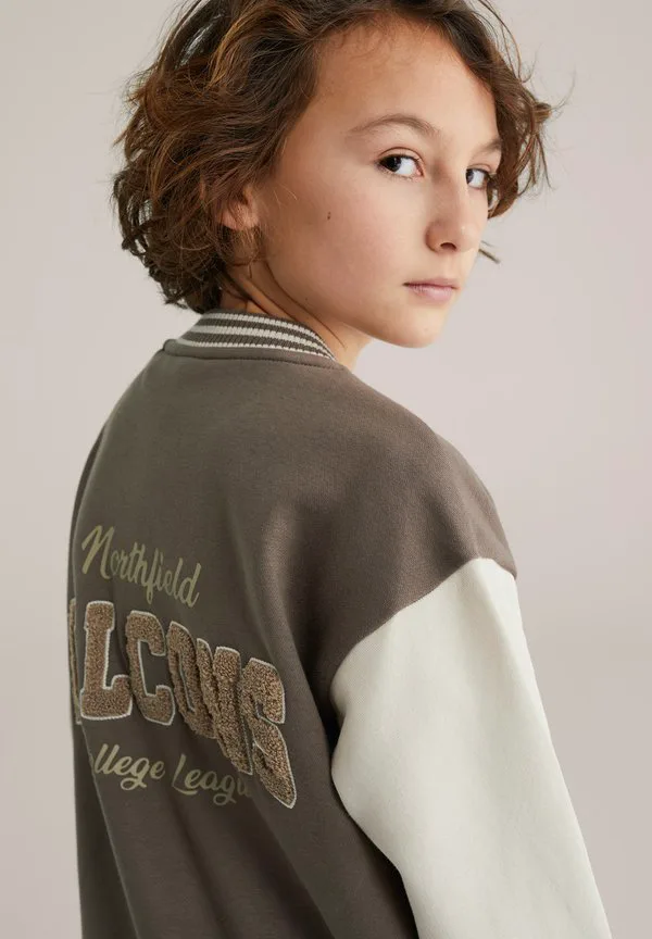Куртка-Бомбер We Fashion, Taupe — фото 4