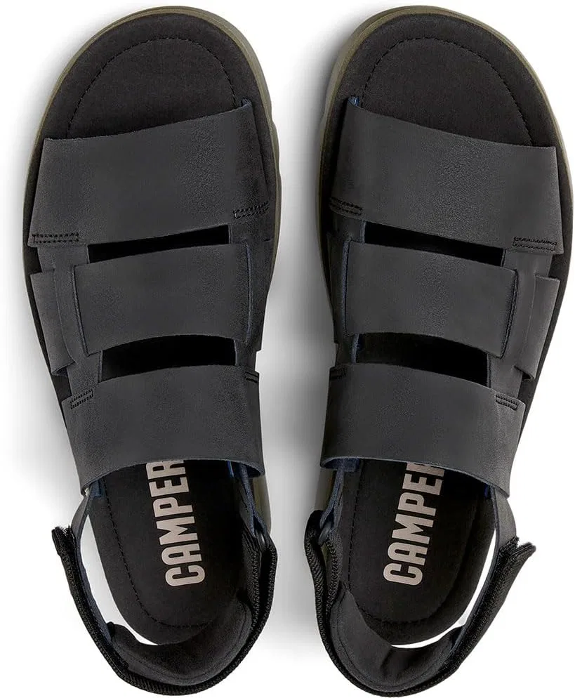 Сандалии Camper Herren Oruga K100470Сандалии с ремешком на пятке, Black 013 — фото 4